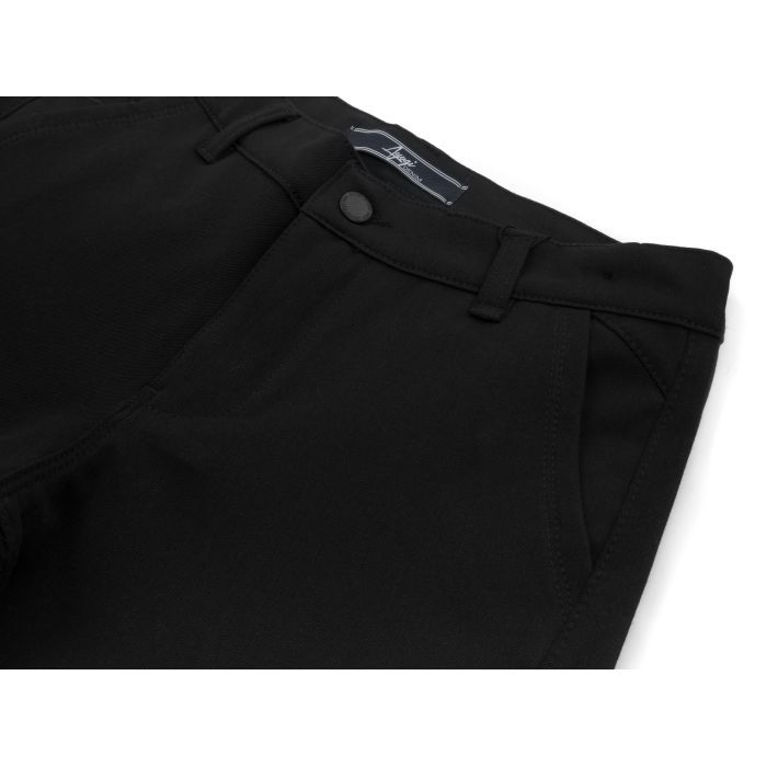 Штани дитячі A-Yugi утеплені (3334-164B-black) зображення 3