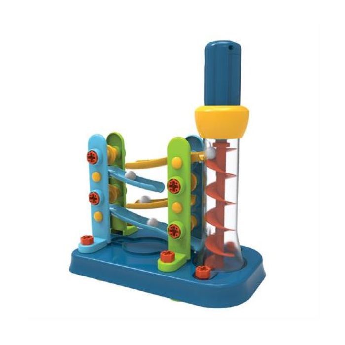 Развивающая игрушка EDU-Toys Горка-зигзаг с инструментами (JS021)