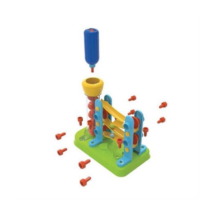 Развивающая игрушка EDU-Toys Горка-зигзаг с инструментами (JS021) изображение 2