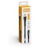 Дата кабель USB 2.0 AM to Lightning 1.0m zinc alloy + led black ColorWay (CW-CBUL035-BK) зображення 7