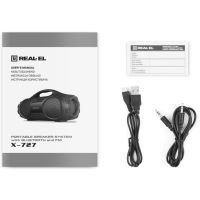 Акустична система REAL-EL X-727 Black зображення 7