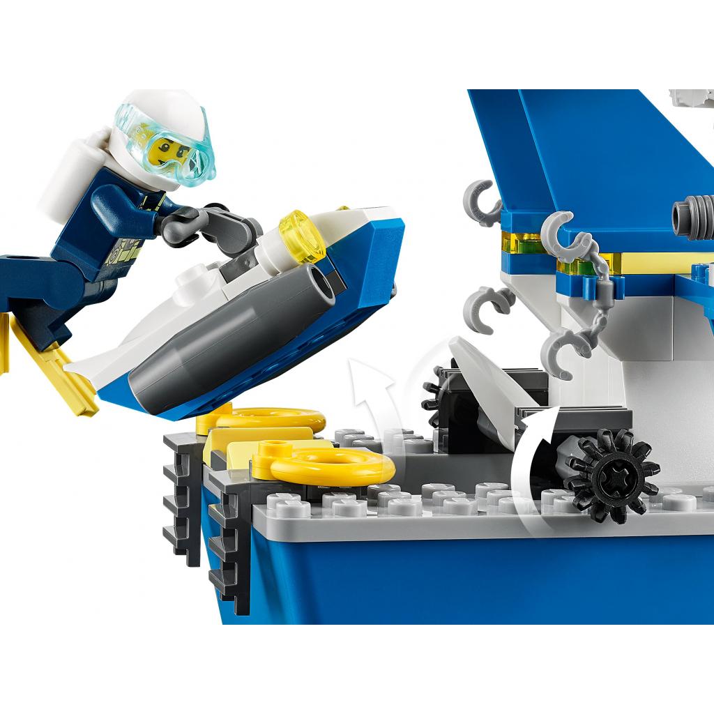 Конструктор LEGO Поліцейський патрульний човен (60277) зображення 6