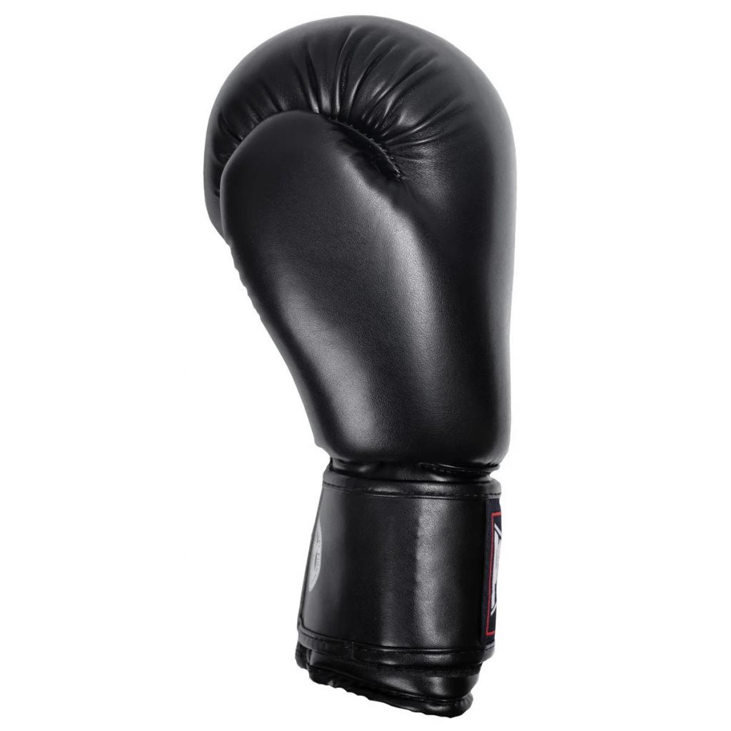 Боксерские перчатки PowerPlay 3004 12oz Black (PP_3004_12oz_Black) изображение 2