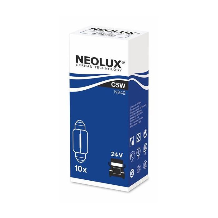 Автолампа Neolux 5W (N242) зображення 2