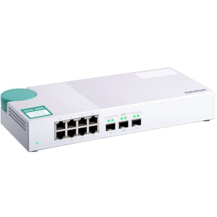 Комутатор мережевий QNap QSW-308S зображення 6