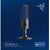 Микрофон Razer Seiren X PS4 Black/Blue (RZ19-02290200-R3G1) изображение 10