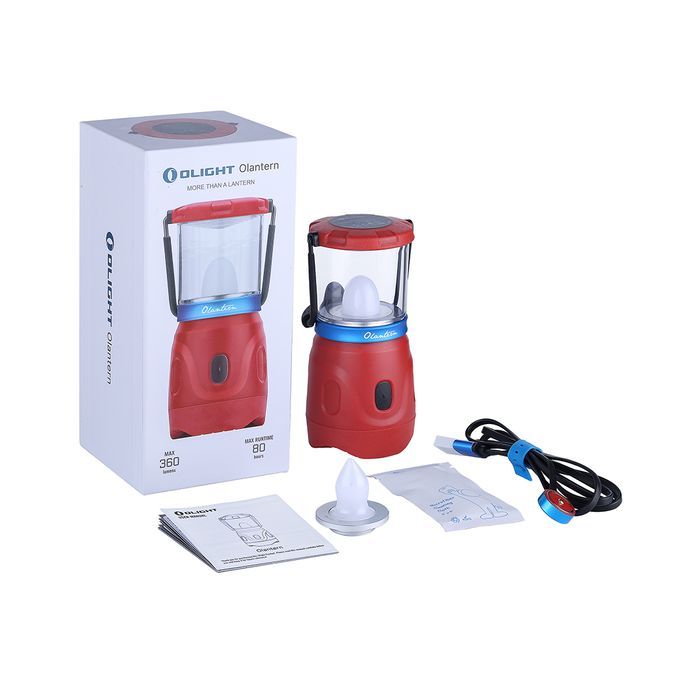 Ліхтар Olight Olantern Red + дві насадки в комплекті (Olantern Red) зображення 5
