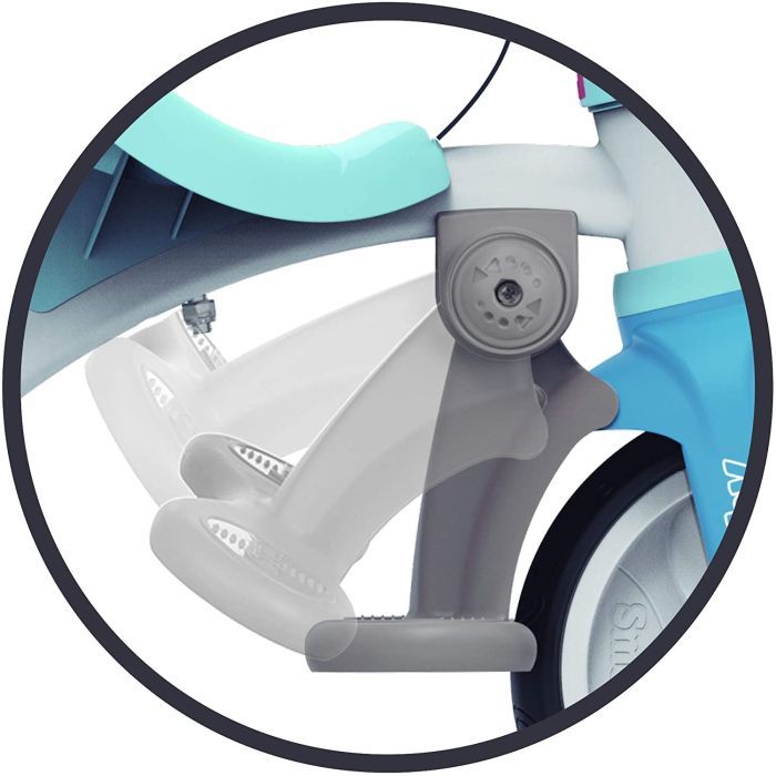 Дитячий велосипед Smoby Be Move Комфорт 3 в 1 блакитний (740414) зображення 8