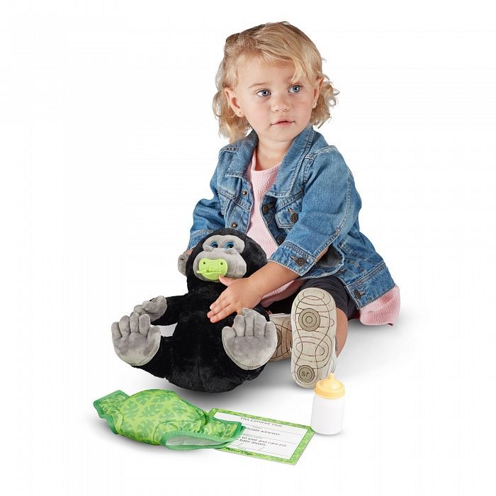 Мягкая игрушка Melissa&Doug Плюшевый малыш-обезьянка (MD30451) изображение 3