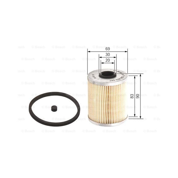 Фільтр паливний Bosch F 026 402 047 зображення 5