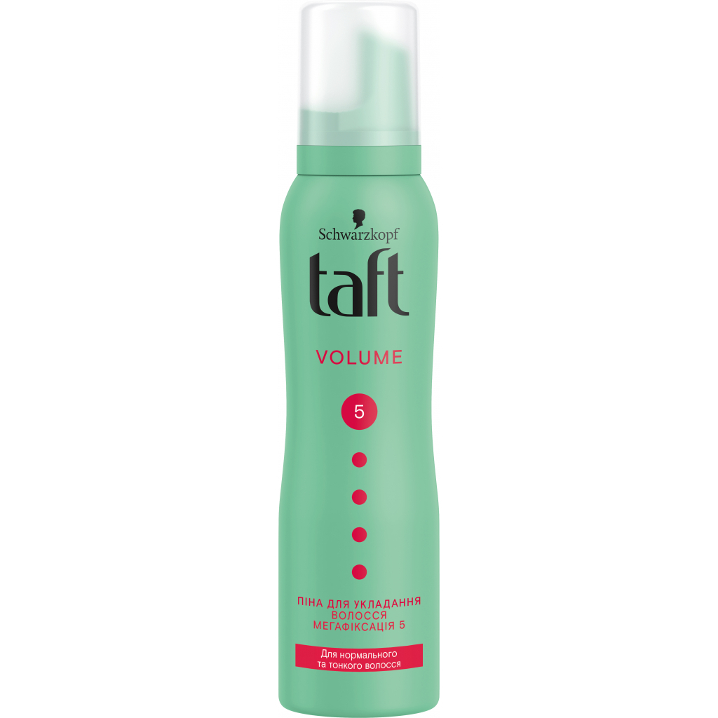 Пенка для волос Taft Три погоды Сила объема (фиксация 5) 150 мл (4015001003574)