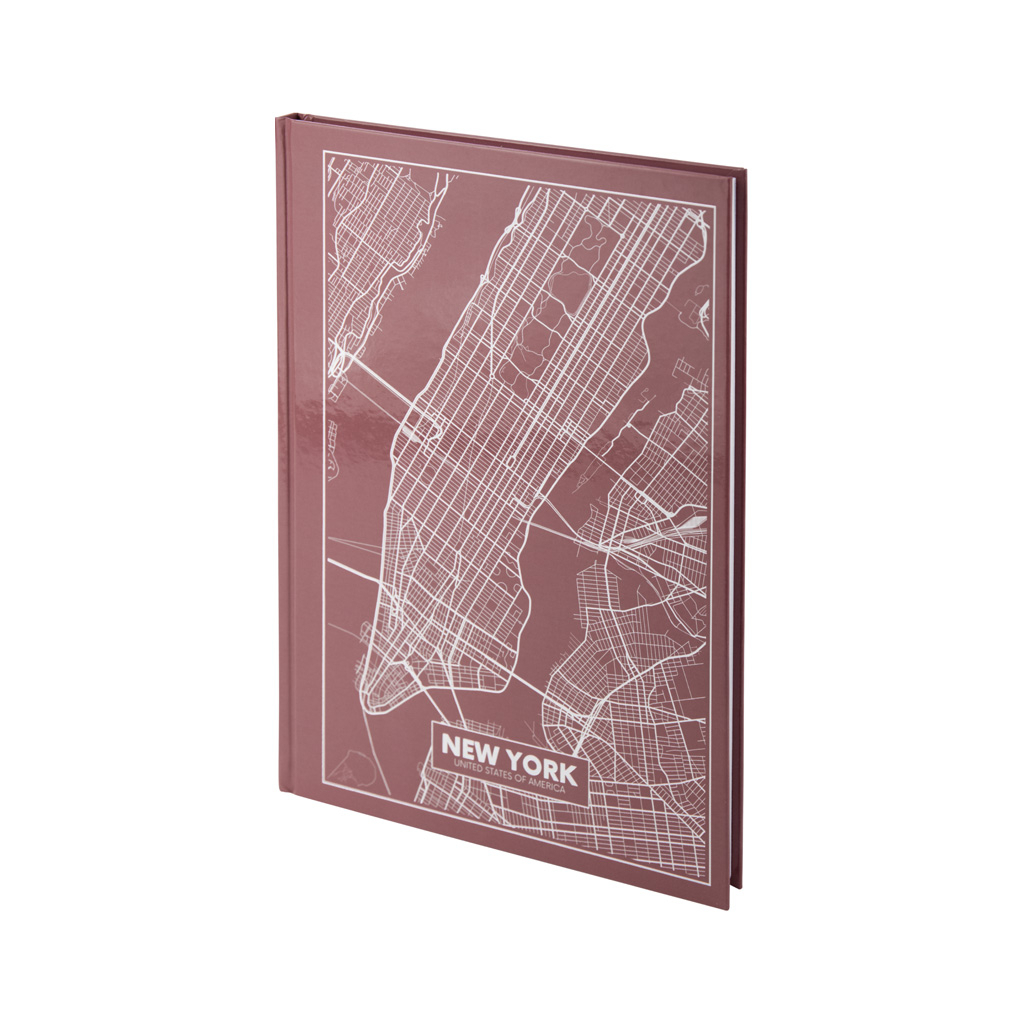 Книга записна Axent Maps New York А4 у твердій обкладінці 96 аркушів у клітинку (8422-543-A) зображення 3