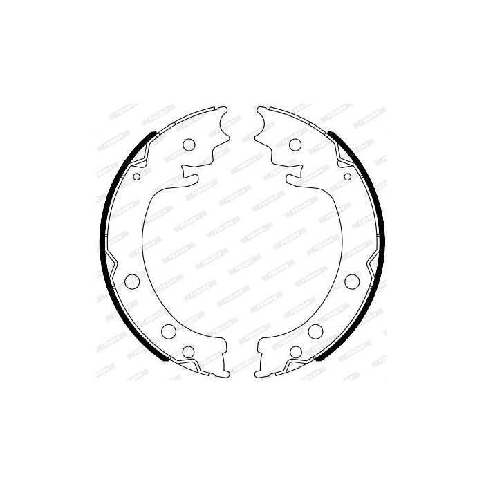 Гальмівні колодки FERODO FSB4116 зображення 2