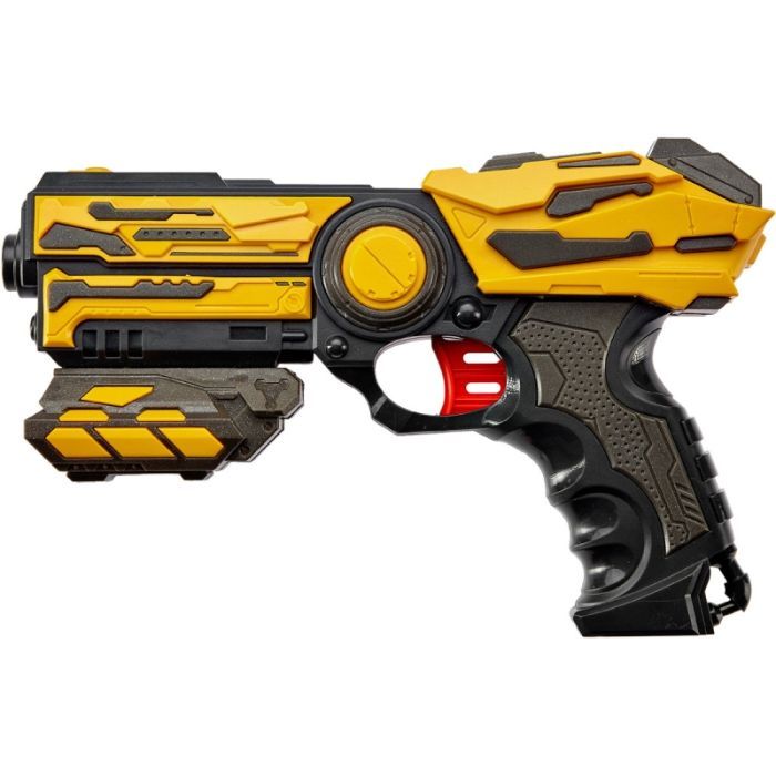 Игрушечное оружие ZIPP Toys Бластер + 10 патронов, жёлтый (FJ1052)