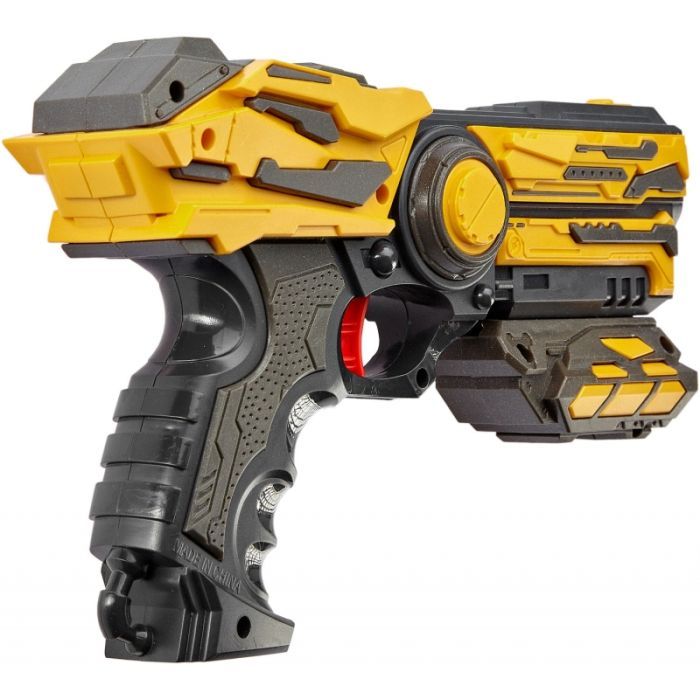 Игрушечное оружие ZIPP Toys Бластер + 10 патронов, жёлтый (FJ1052) изображение 4
