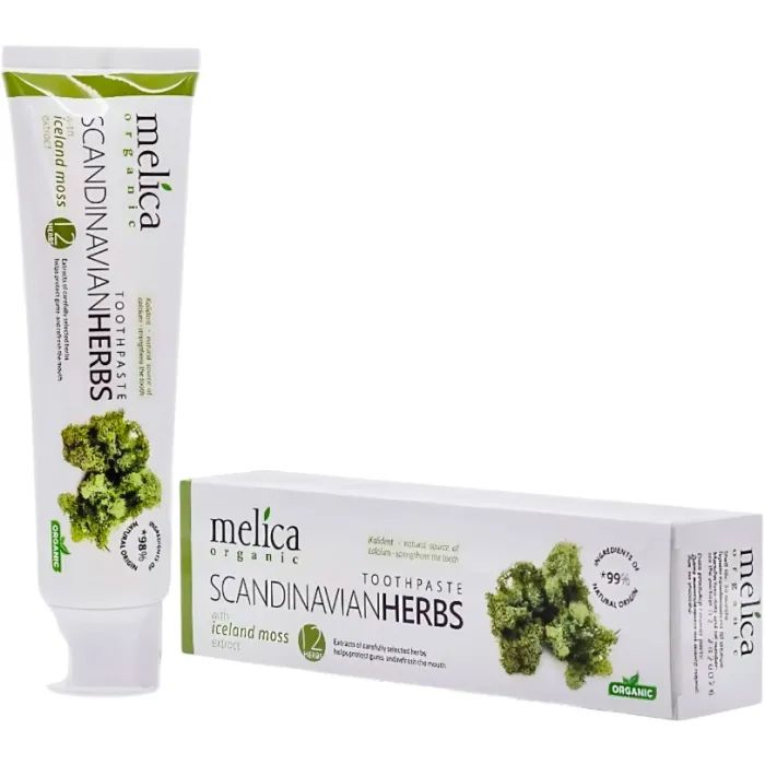 Зубна паста Melica Organic Лікувальні трави Скандинавії 100 мл (4770416003587) зображення 2