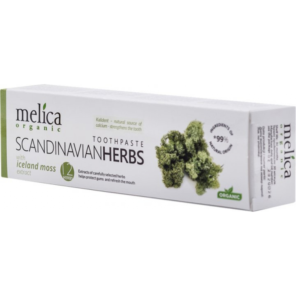 Зубная паста Melica Organic Лечебные травы Скандинавии 100 мл (4770416003587)