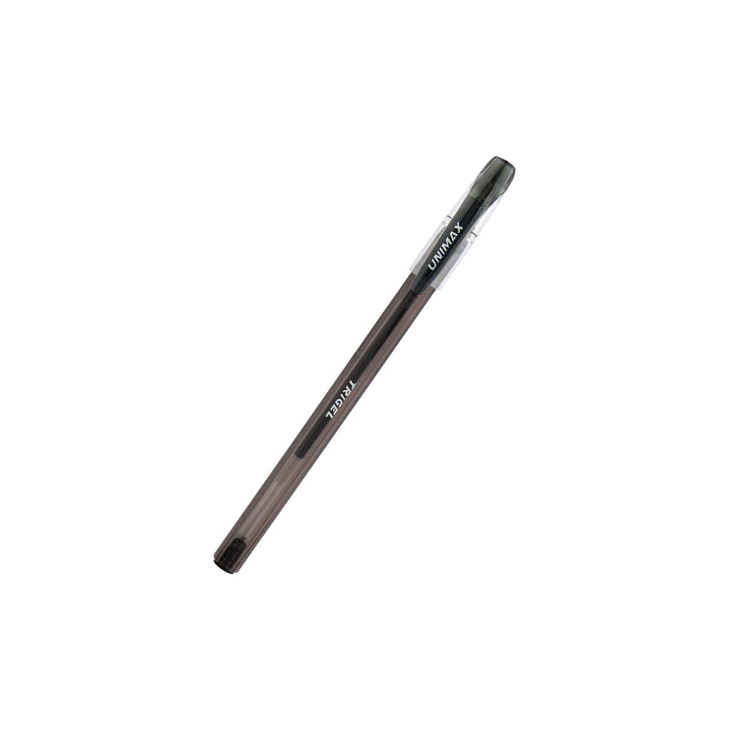 Ручка гелева Unimax Trigel, чорна (UX-130-01) зображення 2
