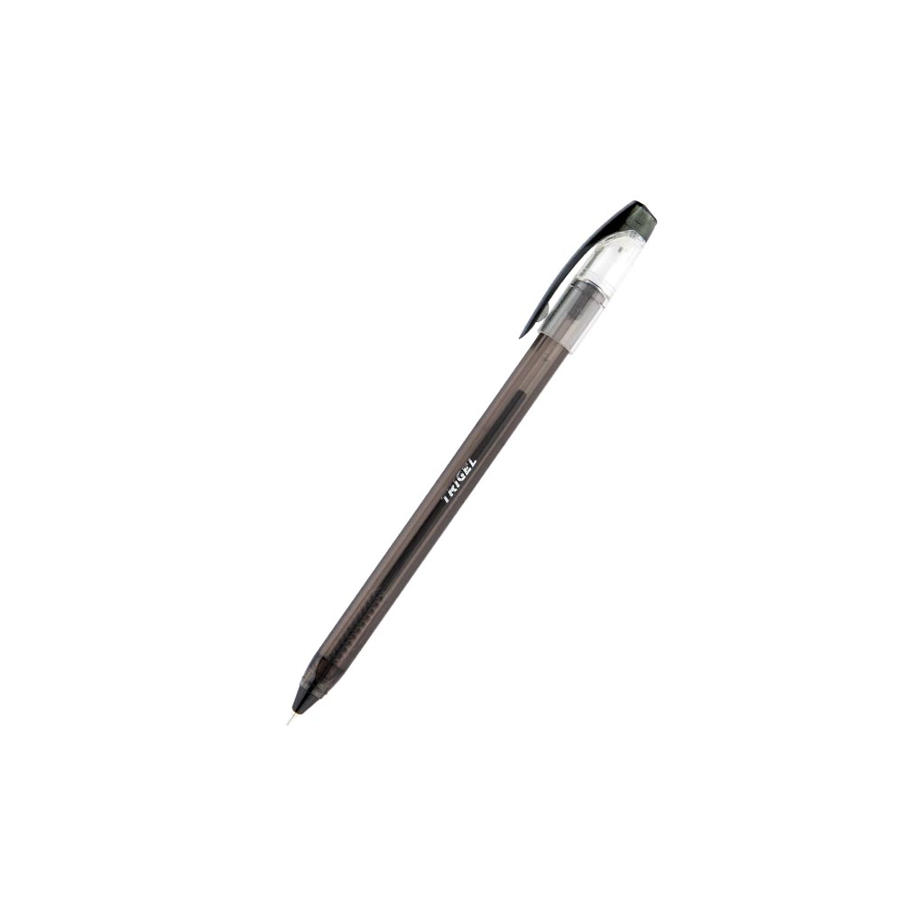 Ручка гелевая Unimax Trigel, черная (UX-130-01)