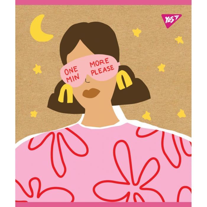 Тетрадь Yes А5 Girls Крафт 18 листов линия 5 дизайнов (765089) изображение 5