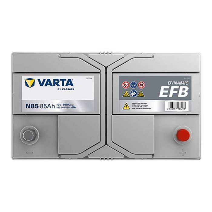 Аккумулятор автомобильный Varta Blue Dynamic 85Ah (585501080) изображение 2