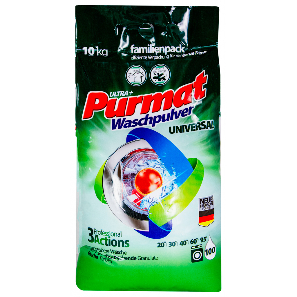 Пральний порошок Purmat Universal 10 кг (4260418932966)
