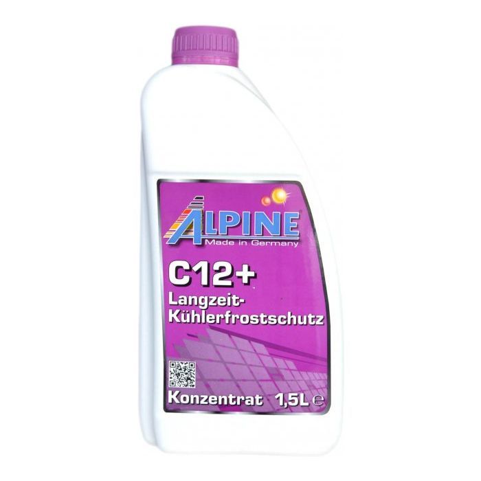 Антифриз Alpine концентрат  C12+ Langzeitkuhlerfrostschutz VW TL 774-F фіол (1205-15)