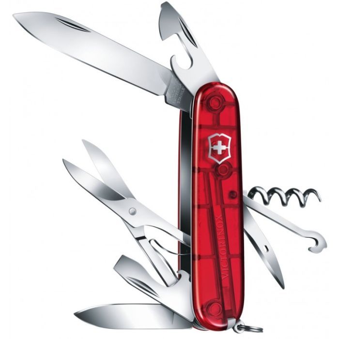 Нож Victorinox Climber Transparent Silver (1.3703.T7) изображение 2