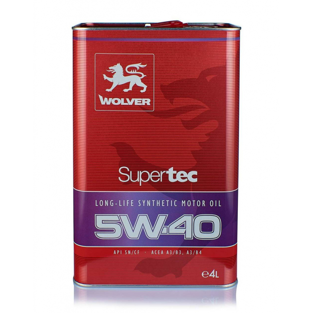 Моторна олива Wolver Supertec 5W-40 1л (4260360941078)