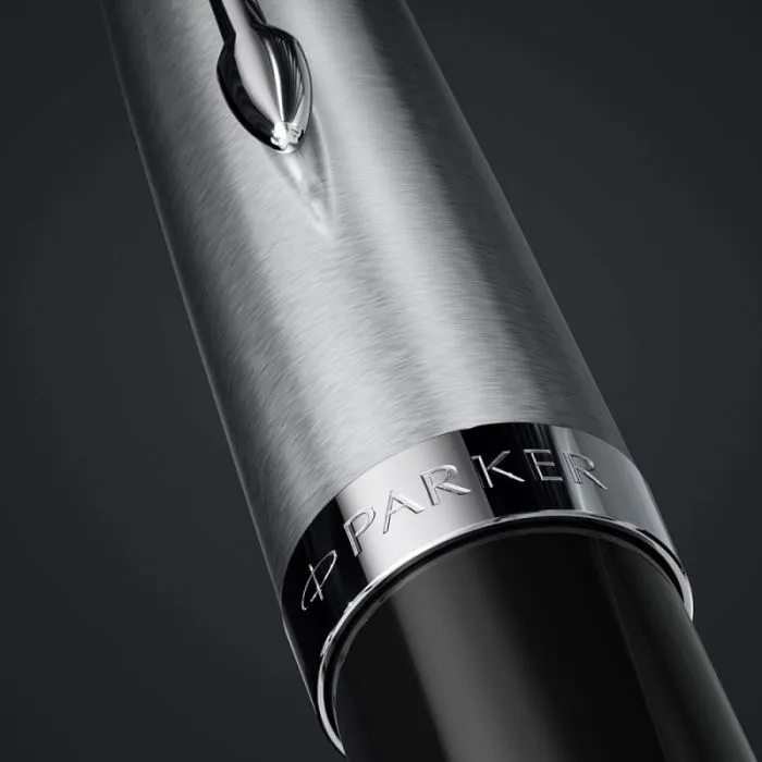Ручка пір'яна Parker PARKER 51 Black CT  FP F (55 011) зображення 4