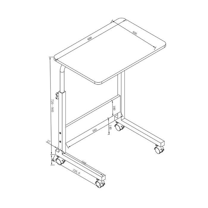 Столик для ноутбука UFT T34 White (T34White) изображение 3