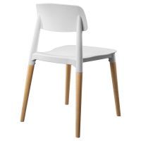 Кухонный стул Concepto Square белый (SC-PW018-WHITE) изображение 3