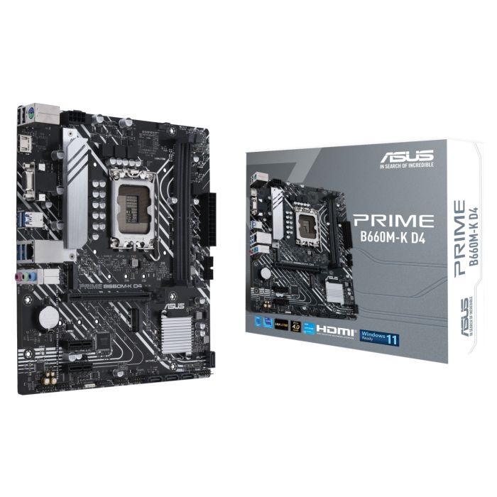 Материнська плата ASUS PRIME B660M-K D4 зображення 2
