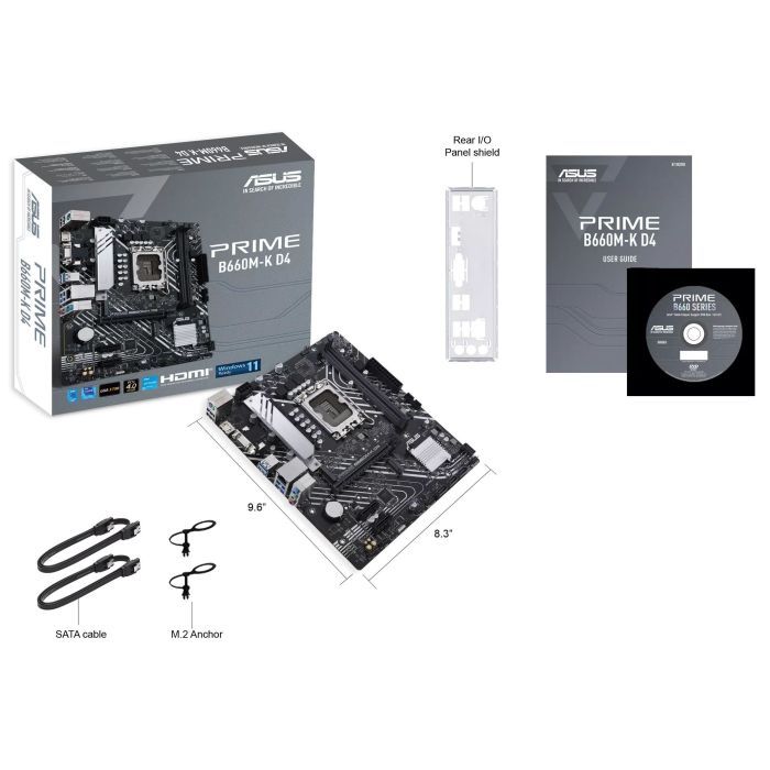 Материнська плата ASUS PRIME B660M-K D4 зображення 8