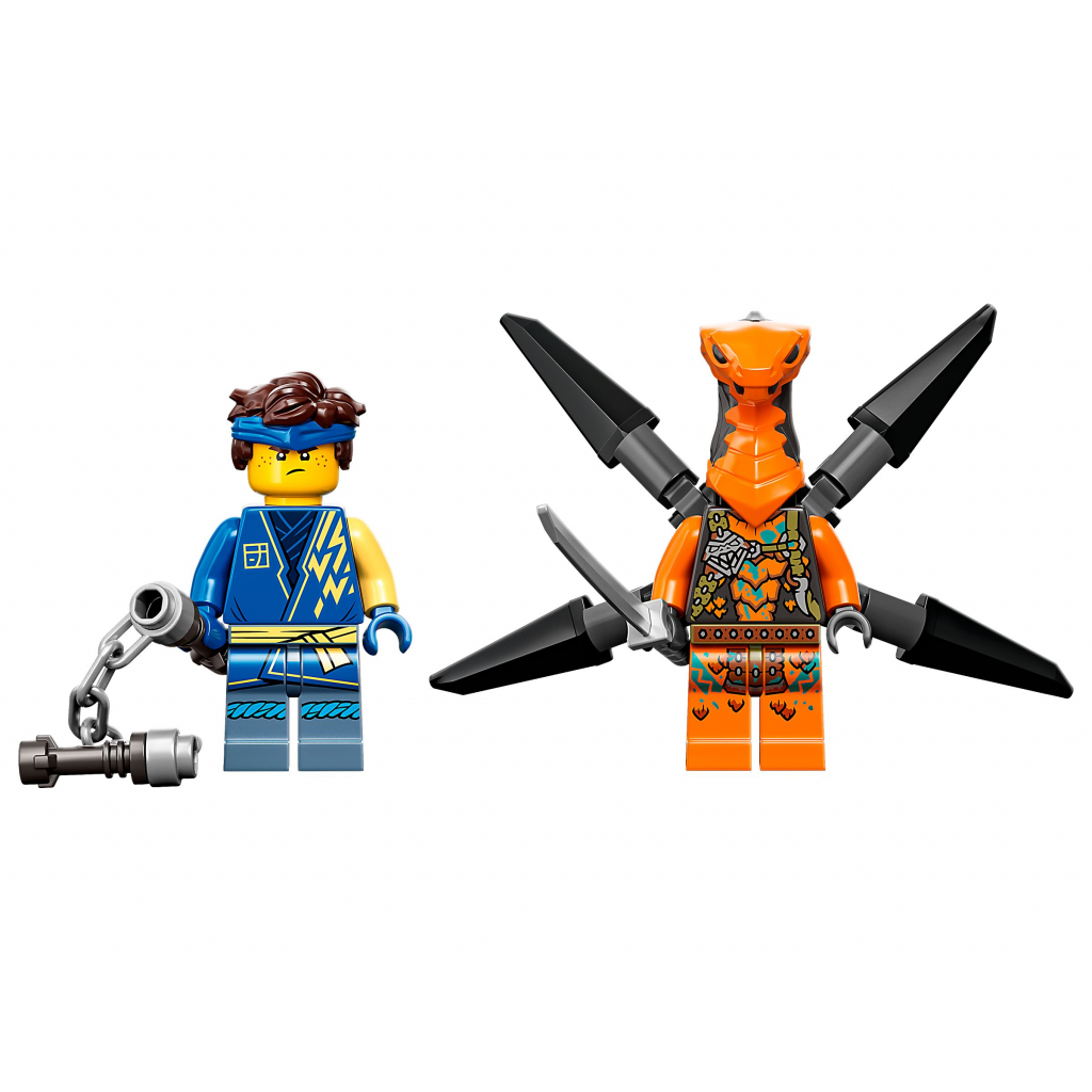 Конструктор LEGO Ninjago Грозовий дракон ЕВО Джея 140 деталей (71760) зображення 3