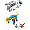 Конструктор LEGO Ninjago Грозовий дракон ЕВО Джея 140 деталей (71760) зображення 6