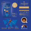 Кофе Ambassador в зернах 1000г пакет, "Blue Label" (am.53233) изображение 3