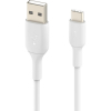 Дата кабель USB 2.0 AM to Type-C 1.0m PVC white Belkin (CAB001BT1MWH) изображение 2