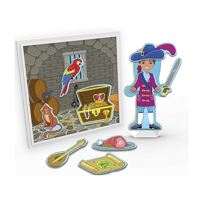 Ігровий набір Melissa&Doug магнітний Піратська бухта (MD30664) зображення 3