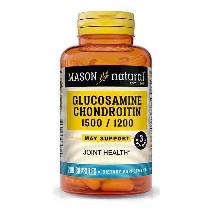 Витаминно-минеральный комплекс Mason Natural Глюкозамин и Хондроитин 1500/1200, Glucosamine Chondroitin, (MAV13038)