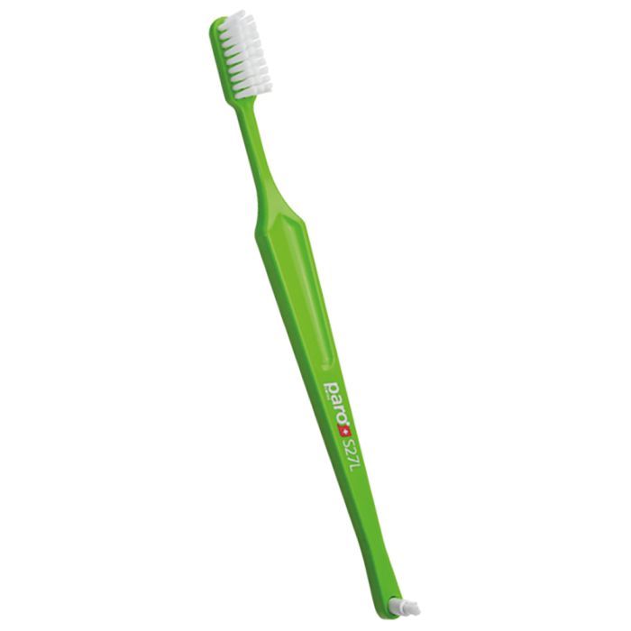 Зубна щітка Paro Swiss S27L м'яка салатова (7610458007396-light-green)
