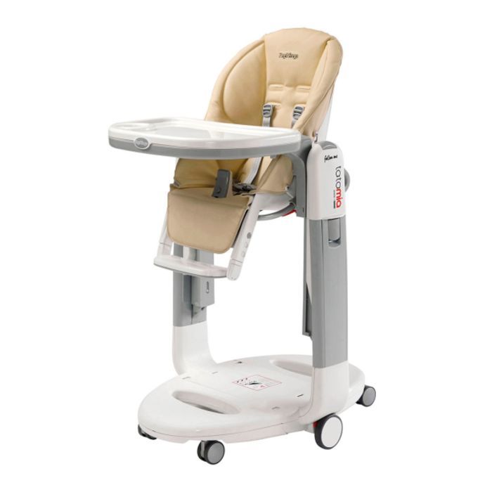 Стульчик для кормления Peg-Perego Tatamia Follow Me Paloma, бежевый (IH02000001BL46)