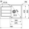 Мойка кухонная Franke Sirius 2.0 S2D 611-78/143.0621.190 (143.0621.190) изображение 6