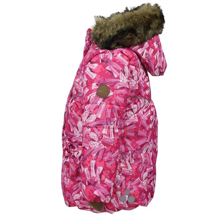 Куртка детская Huppa OLIVIA 17890030 фуксия с принтом 86 (4741468578484) изображение 3