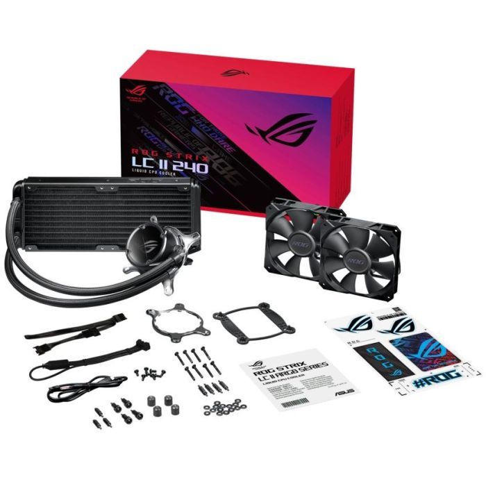 Система жидкостного охлаждения ASUS ROG-STRIX-LC-II-240 изображение 4