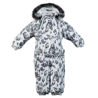 Комбинезон детский Huppa REGGIE 1 36020130 серый с принтом 74 (4741468711690)