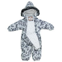 Комбинезон детский Huppa REGGIE 1 36020130 серый с принтом 74 (4741468711690) изображение 4