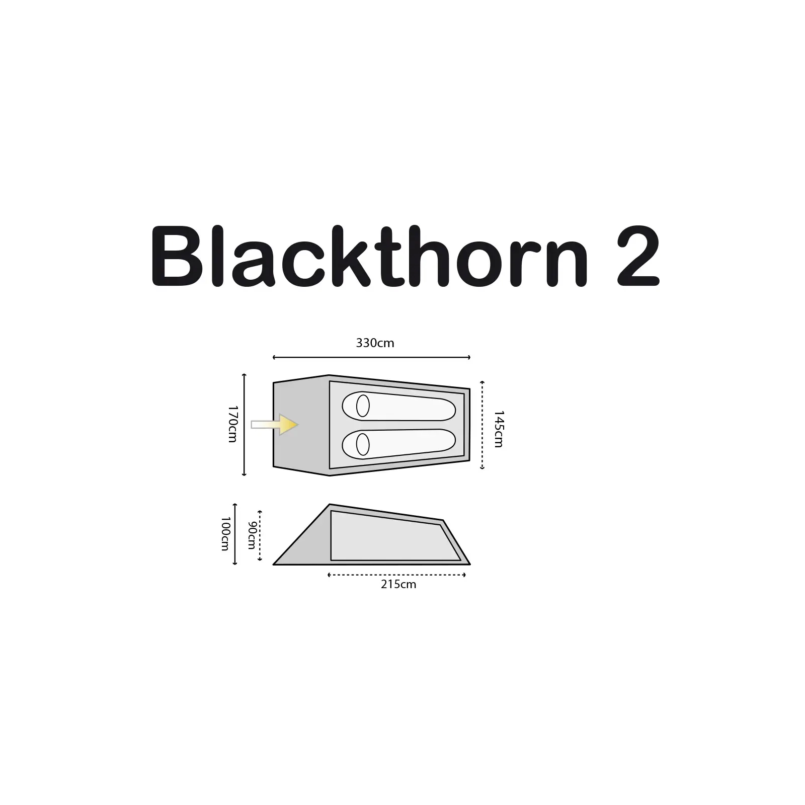 Палатка Highlander Blackthorn 2 HMTC (TEN132-HC) (925876) изображение 7