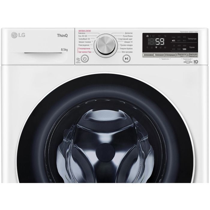 Пральна машина LG F2V5GS0WW зображення 6
