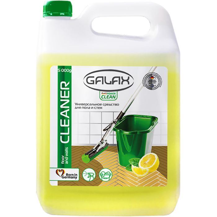 Средство для мытья пола Galax das PowerClean Лимон 5 кг (4260637724465/4262396145284)